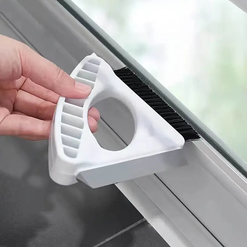 3-in-1 Grout Cleaner, Scrub Brush & Squeegee Tool