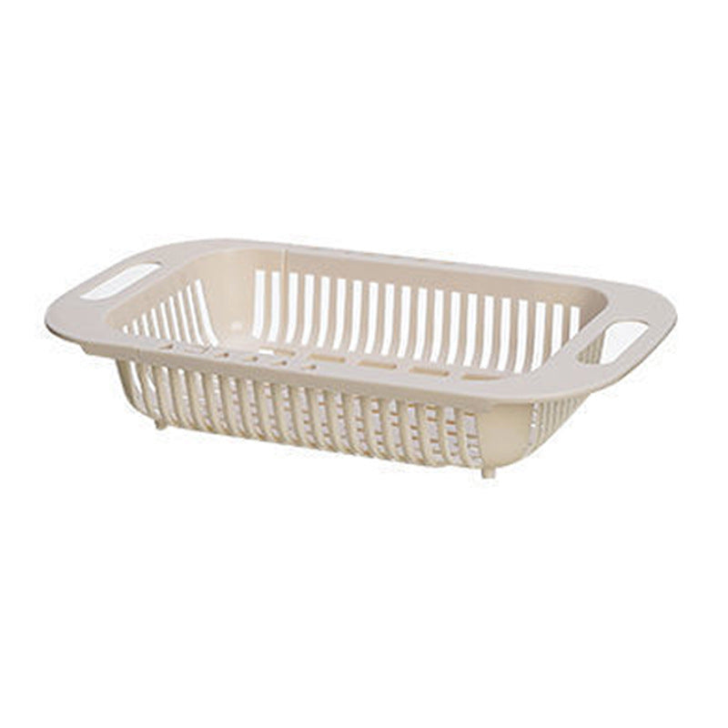 Retractable Plastic Sink Drain Rack for Fruits & Veggies