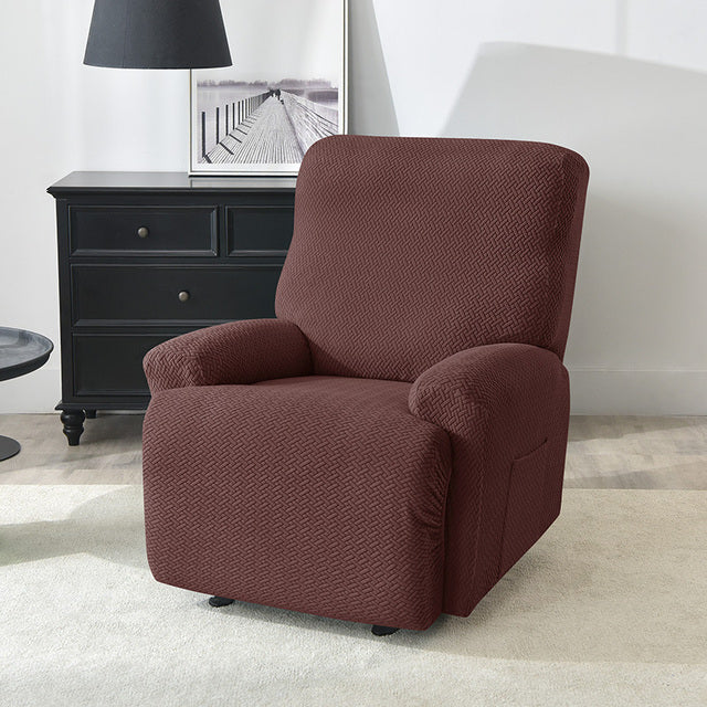 Elastic Jacquard Recliner Sofa Cover for Living Room