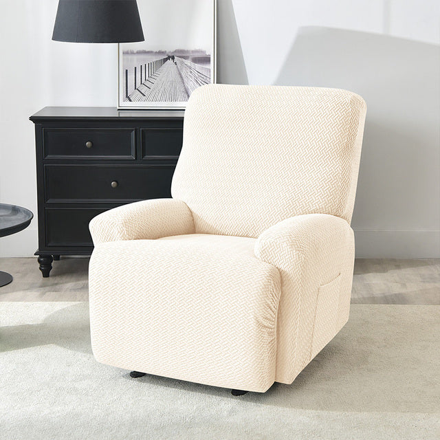 Elastic Jacquard Recliner Sofa Cover for Living Room