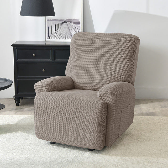 Elastic Jacquard Recliner Sofa Cover for Living Room