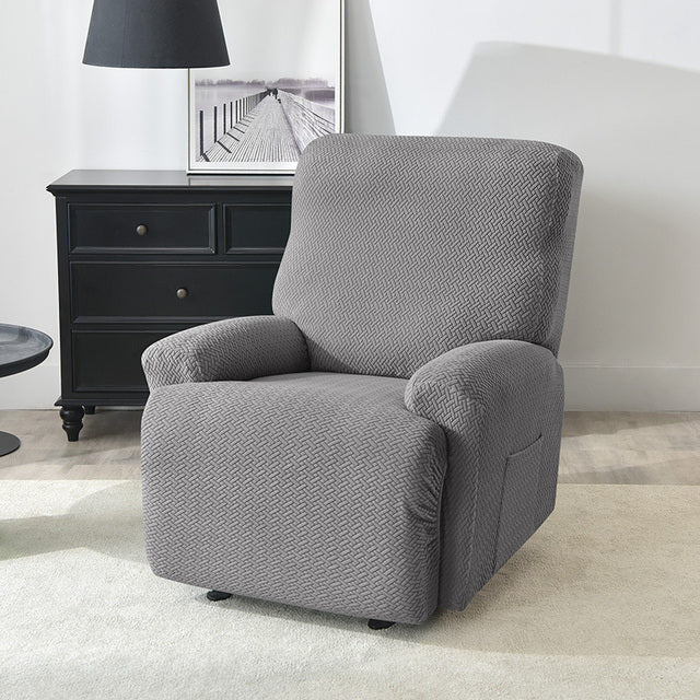 Elastic Jacquard Recliner Sofa Cover for Living Room