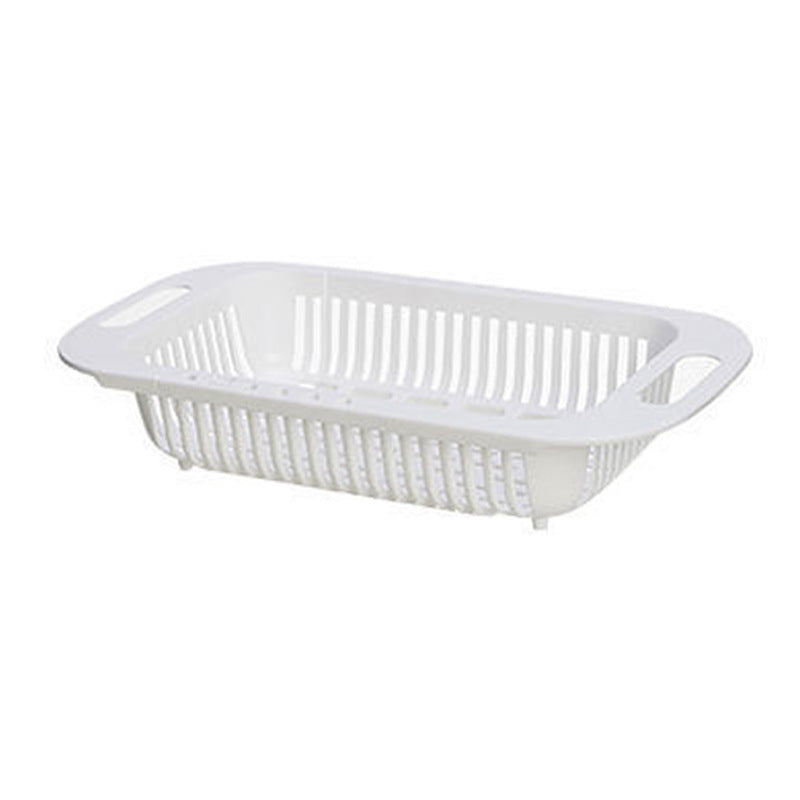 Retractable Plastic Sink Drain Rack for Fruits & Veggies
