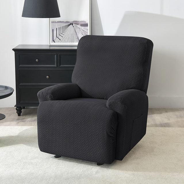 Elastic Jacquard Recliner Sofa Cover for Living Room