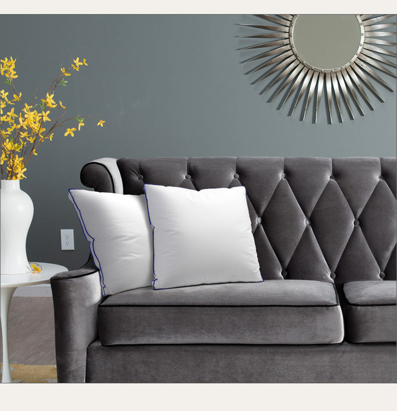 White Duck Down Cushion Insert for Sofa and Backrest